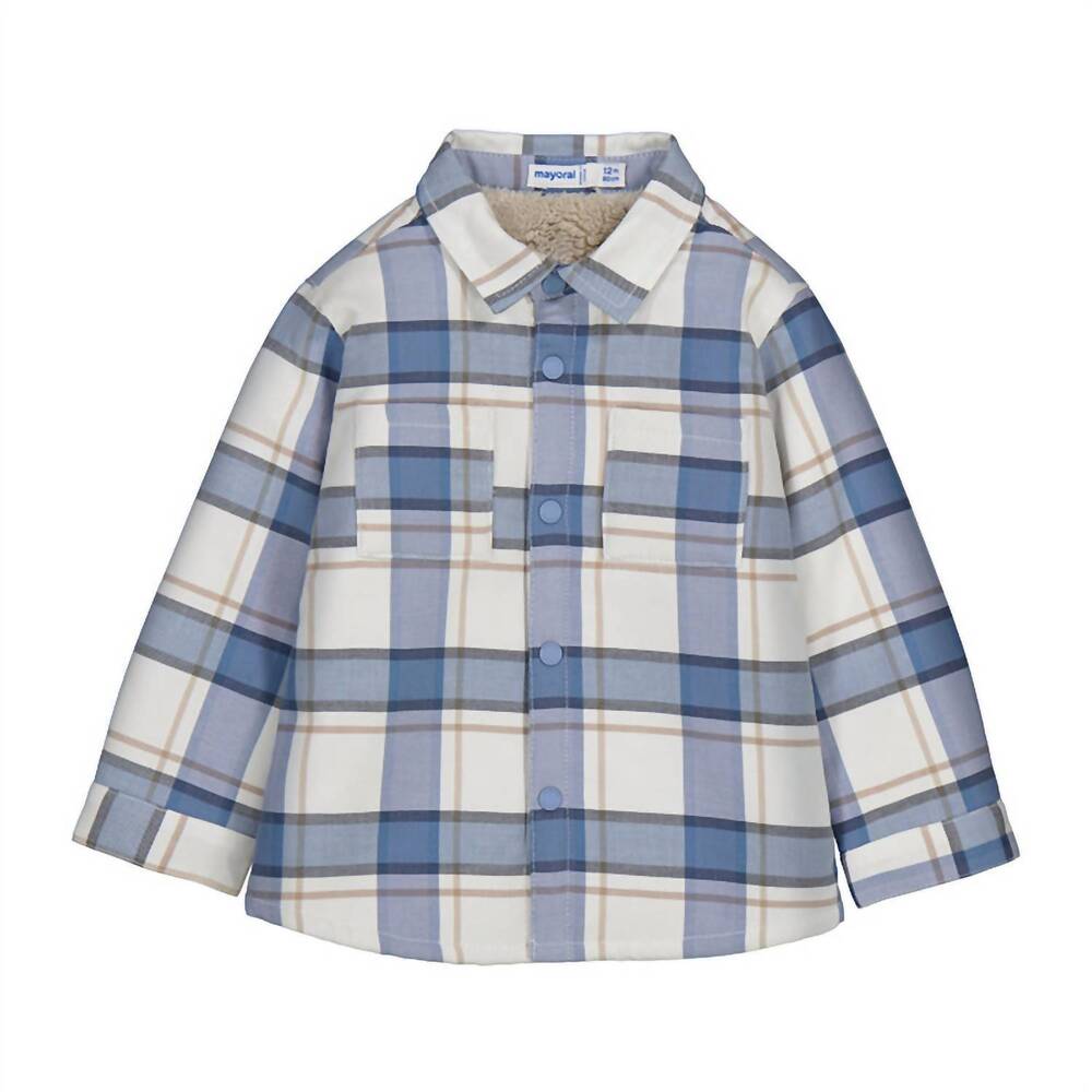 NEW MAYORAL boys' button down shirt in iceberg